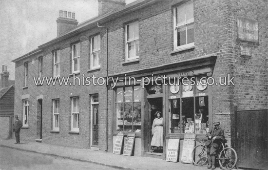 A Gray General Stores, London House, High Street, Great Wakering, Essex. c.1910.
